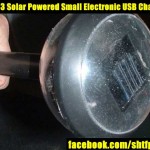DIY Solar Electronic USB Charger