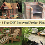 744 Free DIY Backyard Project Plans