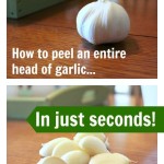 Canning Help: Peeling a Head of Garlic in Just Seconds!