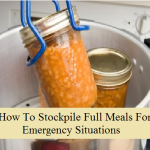 Stockpile Full Meals For Emergency Situations
