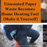 Turn Waste Paper into Heating Fuel