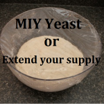 MIY Yeast or Extend Your Supply