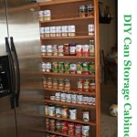 DIY Can Storage Cabinet