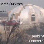 Concrete Home Survives Wildfires and Building Info
