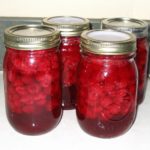 MIY Canned Raspberries