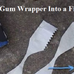 Convert a Gum Wrapper Into a Fire Starter!