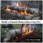 Build a Finnish Rakovalkea Gap Fire