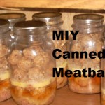 MIY Canned Meatballs