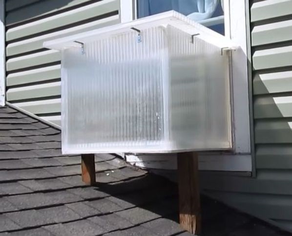  DIY Window Box Solar Heater & Sun Oven