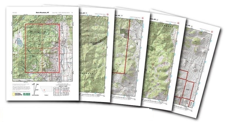 Free Website for Printing Detailed Topographical Maps by Nat Geo
