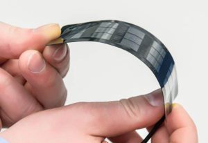 Thin Flexible Material Turns Surfaces Into a Solar Panel