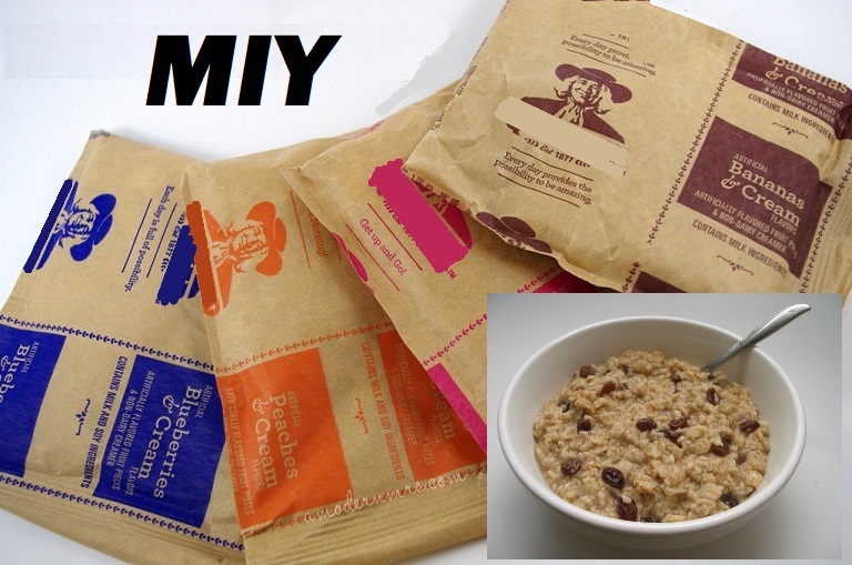  MIY Instant Oatmeal