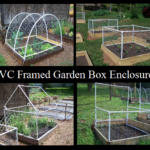 PVC Framed Garden Box Enclosures
