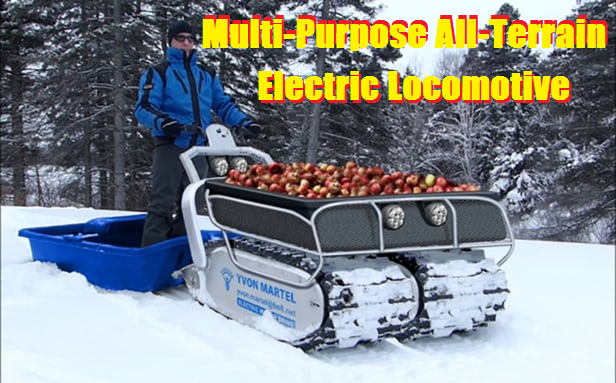 Multi-Purpose All-Terrain Electric Locomotive
