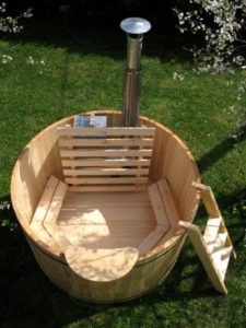 DIY Wood-Fired Hot Tub