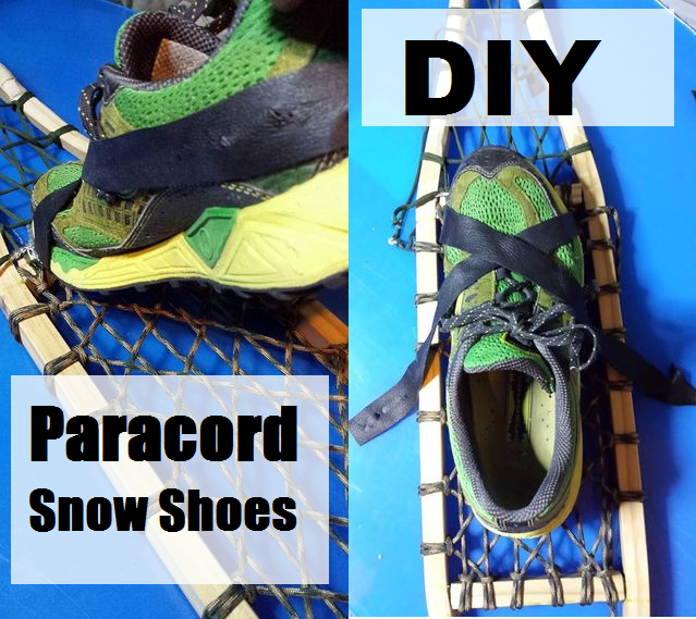  DIY Paracord Snow Shoes