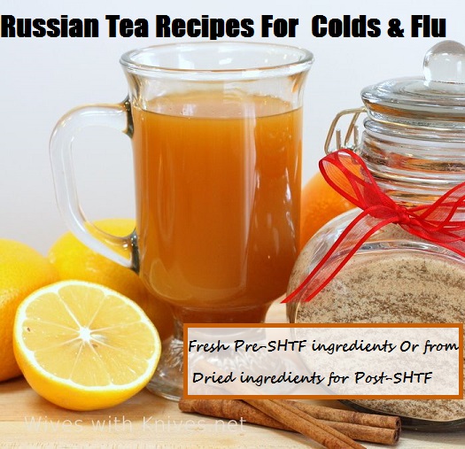  Russian Tea Recipes For Colds & Flu 