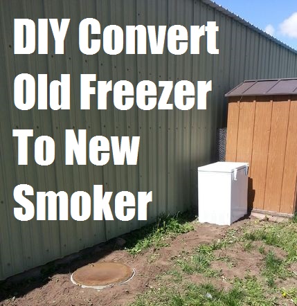  DIY Convert Old Freezer to New Smoker