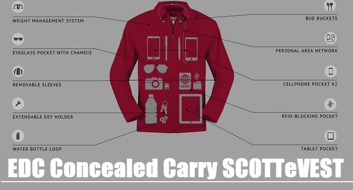 EDC Concealed Carry SCOTTeVEST 