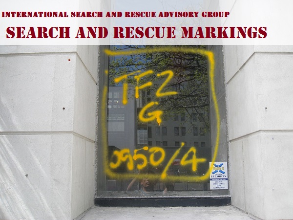  International Search and Rescue Advisory Group Search and Rescue Markings