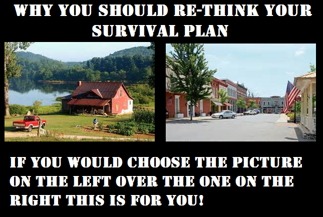 Why You Should Re-think Your Survival Plan