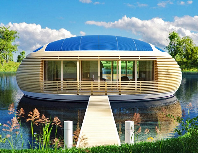 Solar-Powered Waternest Eco-Home