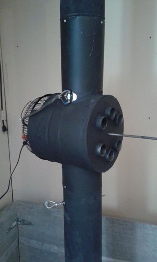  DIY Wood Stove Heat Reclaimer