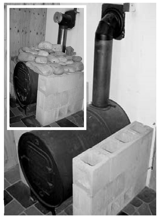  DIY deluxe barrel stove