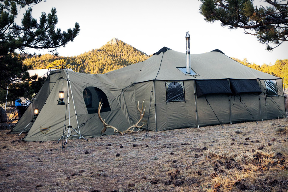  Base Camp - Tent Mansion!