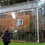 Swedish Home Inside Greenhouse to Grow and Heat Year Round