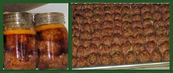 Home Canning Meatballs (With Recipe)